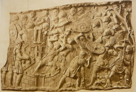 087 Conrad Cichorius, Die Reliefs der Traianssäule, Tafel LXXXVII