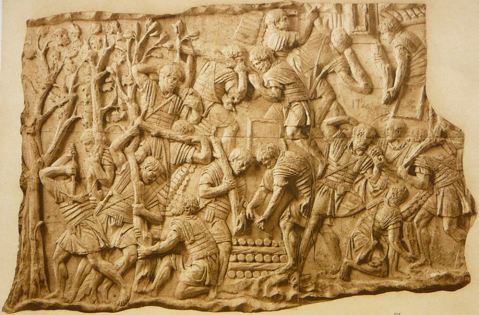 088 Conrad Cichorius, Die Reliefs der Traianssäule, Tafel LXXXVIII