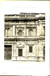 087 Sevilla Fassadenteil des Rathauses