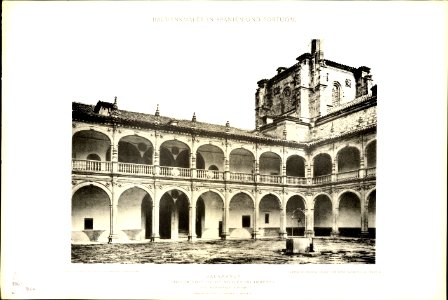 091 Salamanca - Hof im Colegio de Nobles Irlandeses