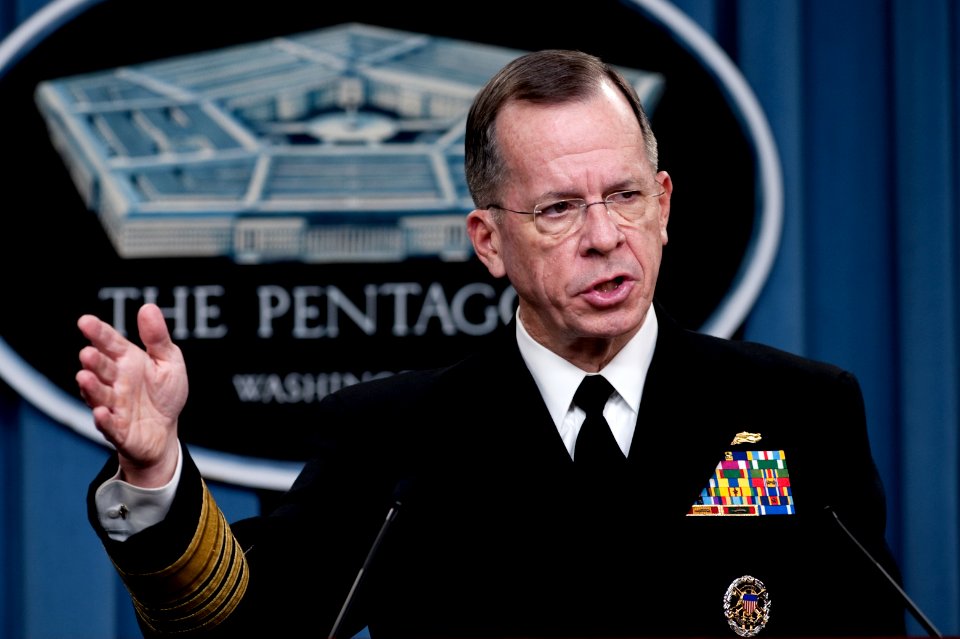 091210-N-0696M-109 Chairman of the Joint Chiefs of Staff Pentagon news conference - Dec 10, 2009