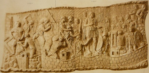 094 Conrad Cichorius, Die Reliefs der Traianssäule, Tafel XCIV