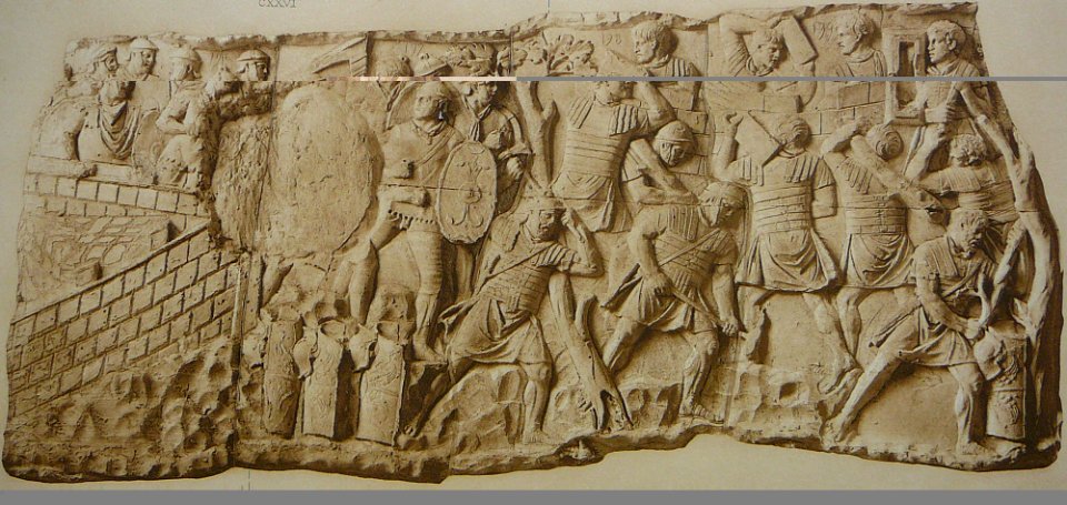 095 Conrad Cichorius, Die Reliefs der Traianssäule, Tafel XCV