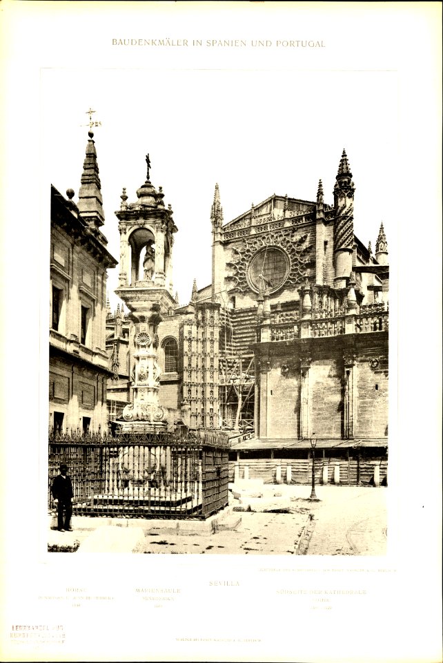 098 Sevilla Die Börse, Marienstatue