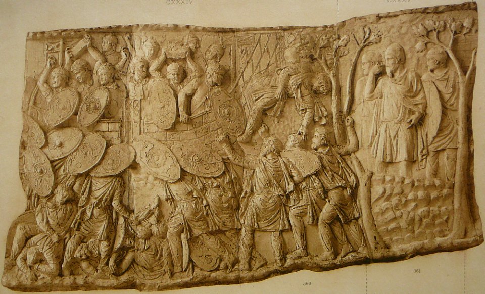 099 Conrad Cichorius, Die Reliefs der Traianssäule, Tafel XCIX