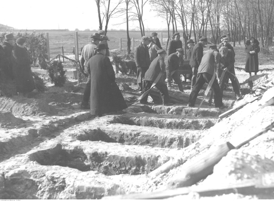 1-P-3519-1,SignaturePublicPhotographs,Warsaw-Cemetery-to1946,NACofPoland