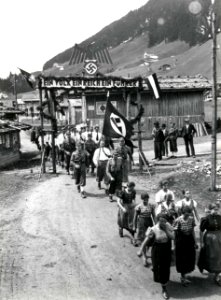1.-Mai-Aufmarsch in Tux 1939