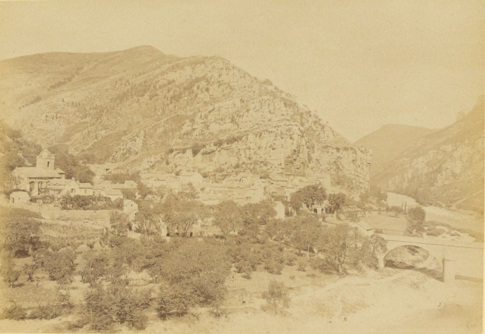 10. La Malène, vue prise de la rive gauche (James Jackson, 1888)