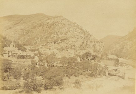 10. La Malène, vue prise de la rive gauche (James Jackson, 1888)