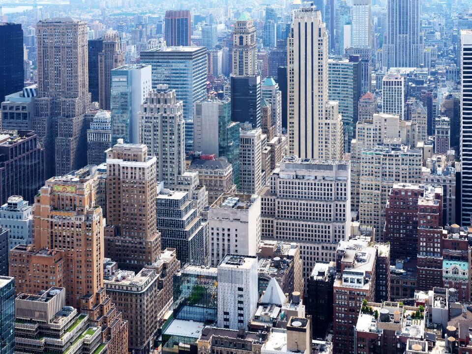New york city top of the rock architecture