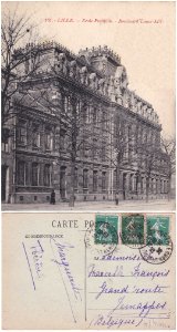 101 Lille. — École Franklin. – Boulevard Louis XIV v°-r°