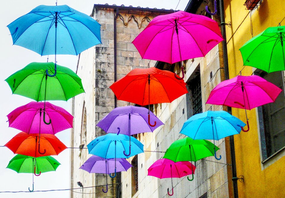 Colors tuscany italy