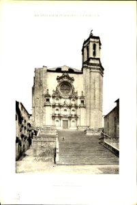 105 Gerona - Westseite der Kathedrale photo
