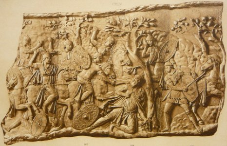 106 Conrad Cichorius, Die Reliefs der Traianssäule, Tafel CVI