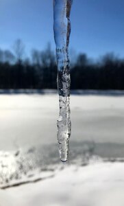 Frozen frost ice photo