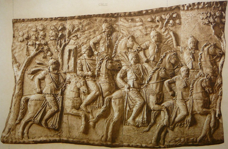 104 Conrad Cichorius, Die Reliefs der Traianssäule, Tafel CIV