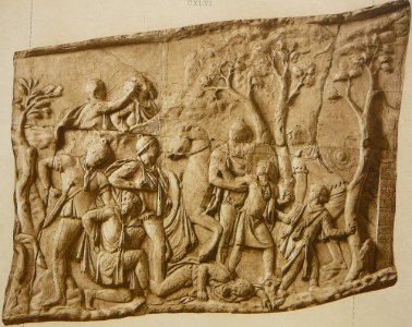 107 Conrad Cichorius, Die Reliefs der Traianssäule, Tafel CVII
