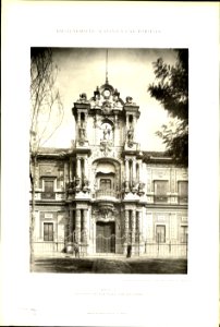 107 Sevilla Haupteingang zum Palast S. Telmo