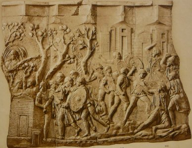 110 Conrad Cichorius, Die Reliefs der Traianssäule, Tafel CX