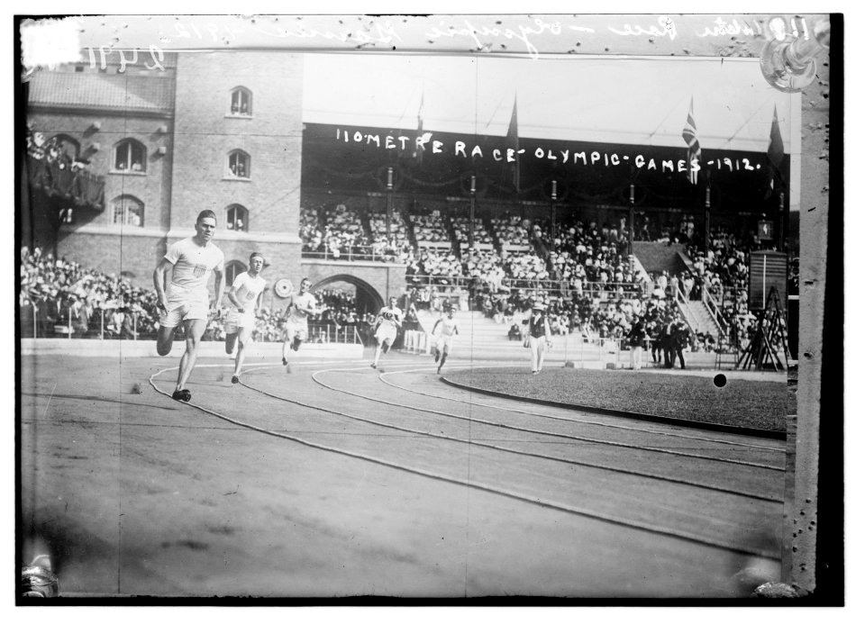110 metre race - Olympic Games - 1912 LCCN2014691330
