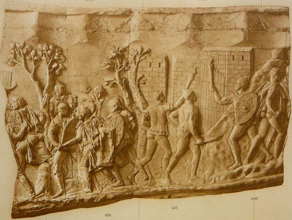 111 Conrad Cichorius, Die Reliefs der Traianssäule, Tafel CXI