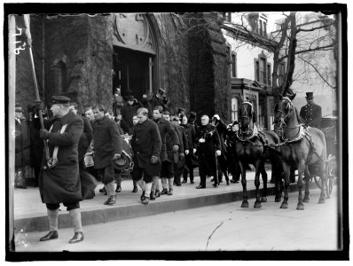ALL SOUL'S CHURCH. UNITARIAN. 14TH AND L STREETS, N.W. FUNERAL OF ADMIRAL ROBLEY D. EVANS LCCN2016863525
