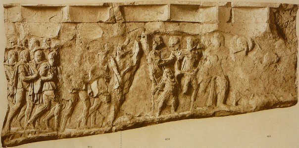 112 Conrad Cichorius, Die Reliefs der Traianssäule, Tafel CXII