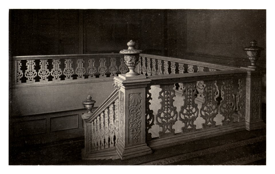 115 Bamberg. — Treppe im Hause Karolinenstraße 2