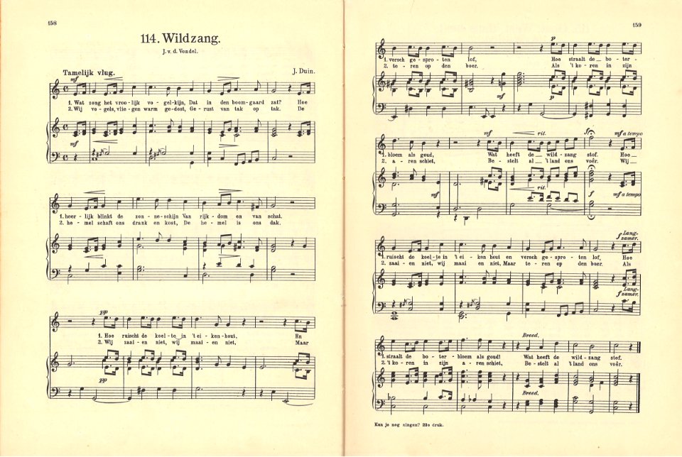 114 Wildzang, pagina 158 & 159