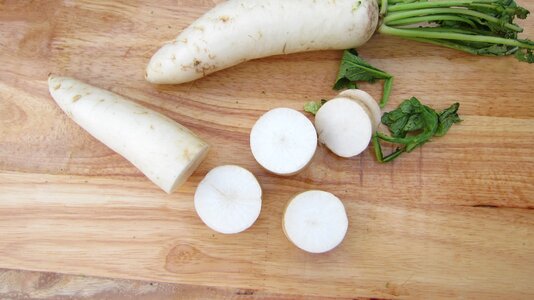 White radish beets cu cai