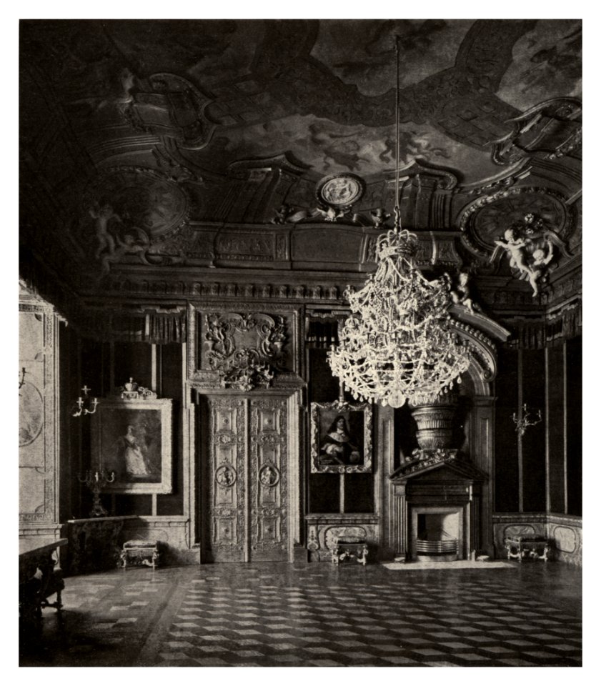 116 Berlin. — Kgl. Schloß, Rote Sammetkammer der Paradekammern