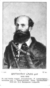 12. Batthány Lajos gróf