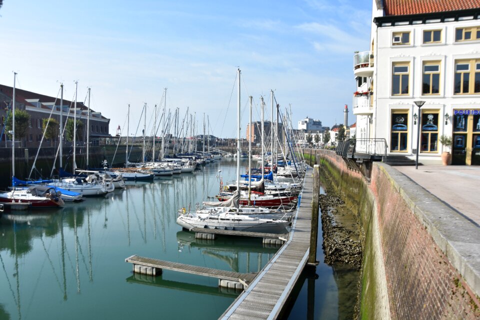 Westerschelde summer blue sky