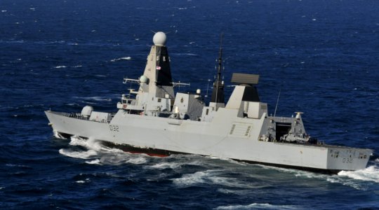 120306-N-ZI635-608 Royal Navy destroyer HMS Daring (D32)