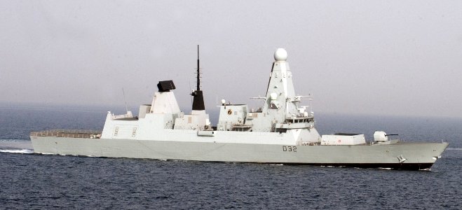 120416-N-PK218-028 Royal Navy destroyer HMS Daring (D 32)