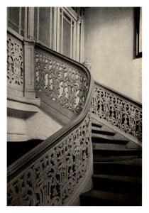121 Bamberg. — Treppe des ehemal. von Bibraschen Hauses, Domstr. 13
