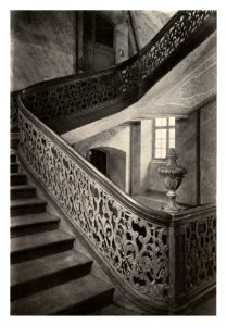121 Bamberg. — Treppe im Hause von der Pfordten, Karolinenplatz 1