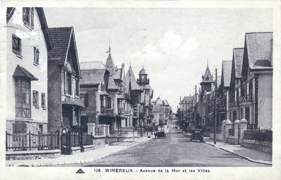 126 Wimereux — Avenue de la Mer et les Villas