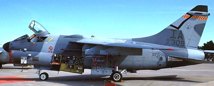 124th Tactical Fighter Squadron A-7D Corsair II 71-0309
