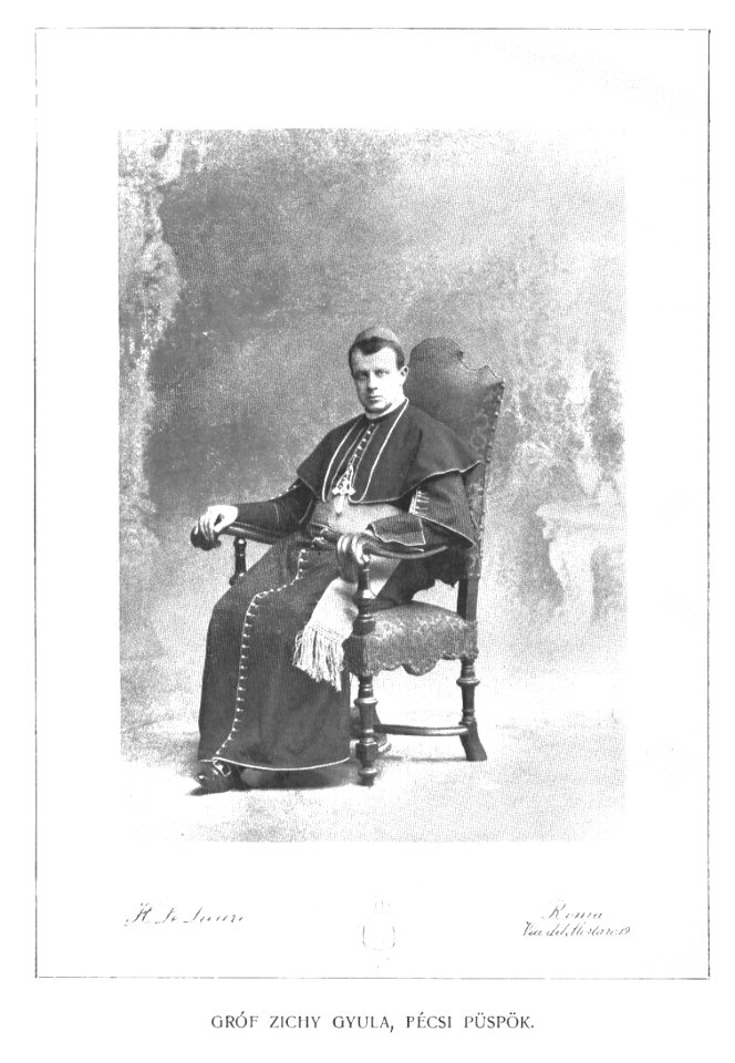 126 Count-bishop Gyula Zichy Pécs