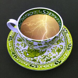 Storm tea cup