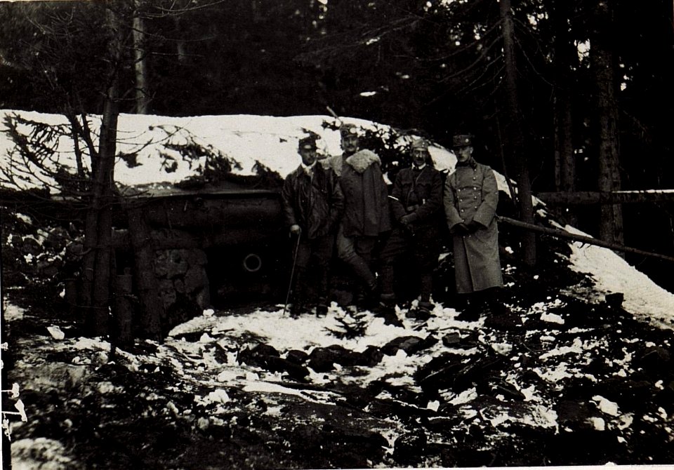 12cm Minimal - Scharten Kanone auf Cherz, 96. Infanteriebrigade, 5.12.1915 (BildID 15582429)