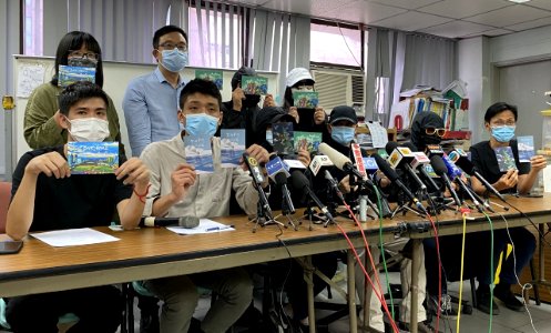 12港人關注組聯同多名家屬12月12日召開記者會