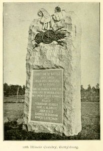 12th IL Cavalry Monument p13