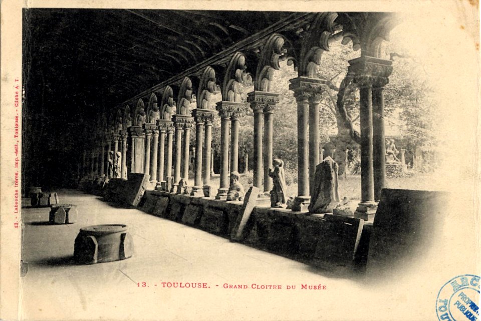 13. Toulouse. Grand cloître du musée. - FRAC31555 9Fi0529