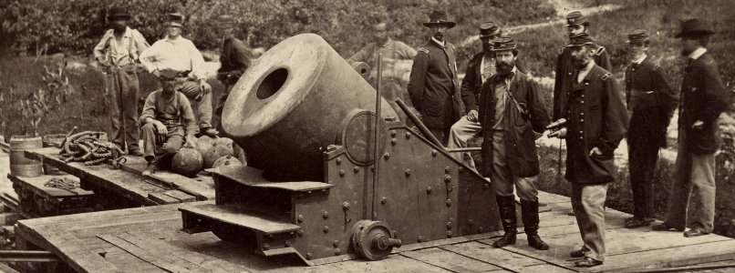 13 inch mortar Dictator in front of Petersburg, Va LCCN2012646269 (cropped)