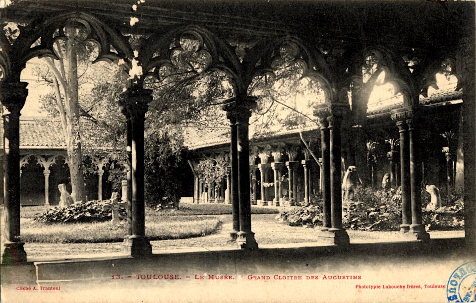 13. Toulouse. Le Musée. Grand cloitre des Augustins. - FRAC31555 9Fi0531