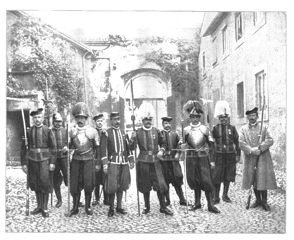 130c Swiss-guards uniform