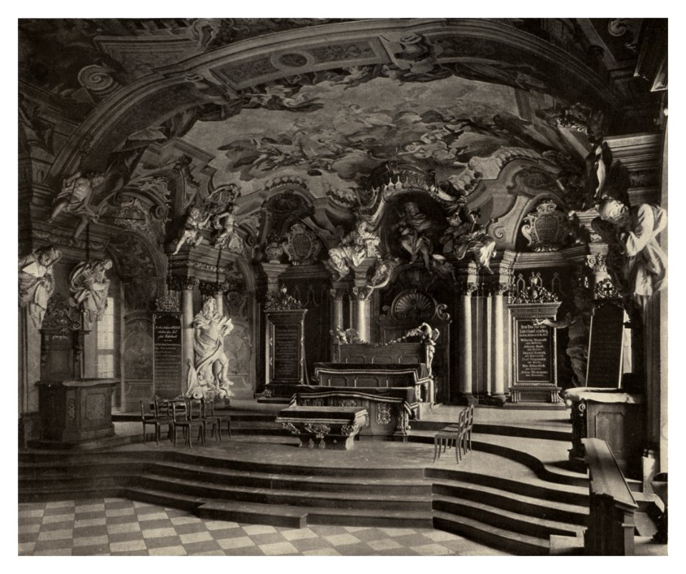 135 Breslau. — Aula der Universität (1728—1739 erbaut)