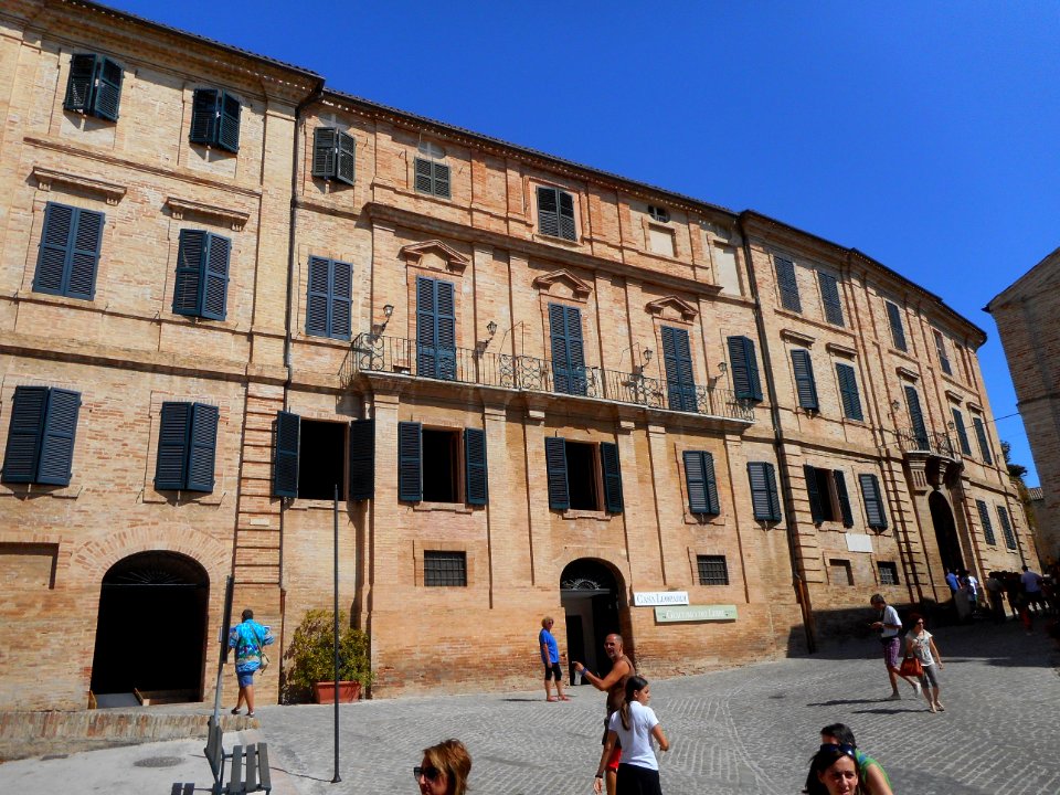Leopardi Palace at Recanati - Architect Carlo Orazio Leopardi (1714-1799), Giacomo Leopardi's great-uncle (36124861163)